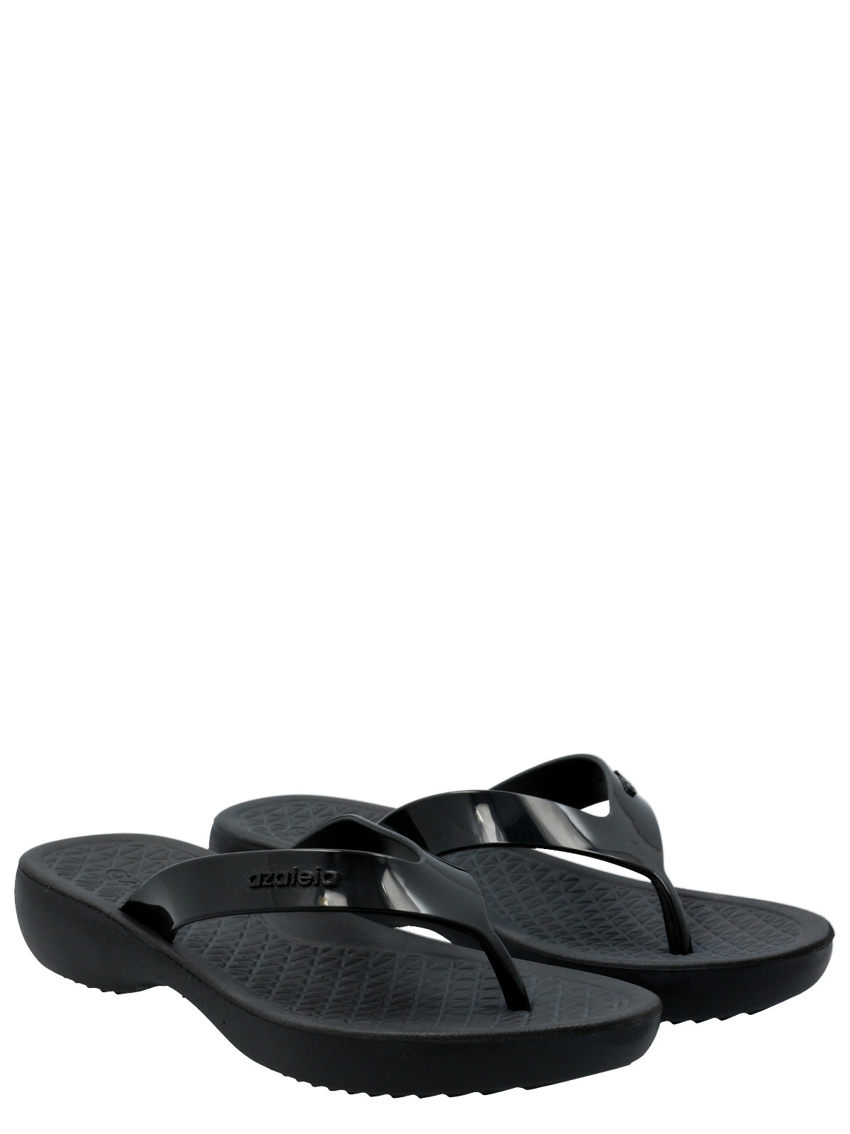 Hawaiana Mujer Iza New Light Negro Azaleia