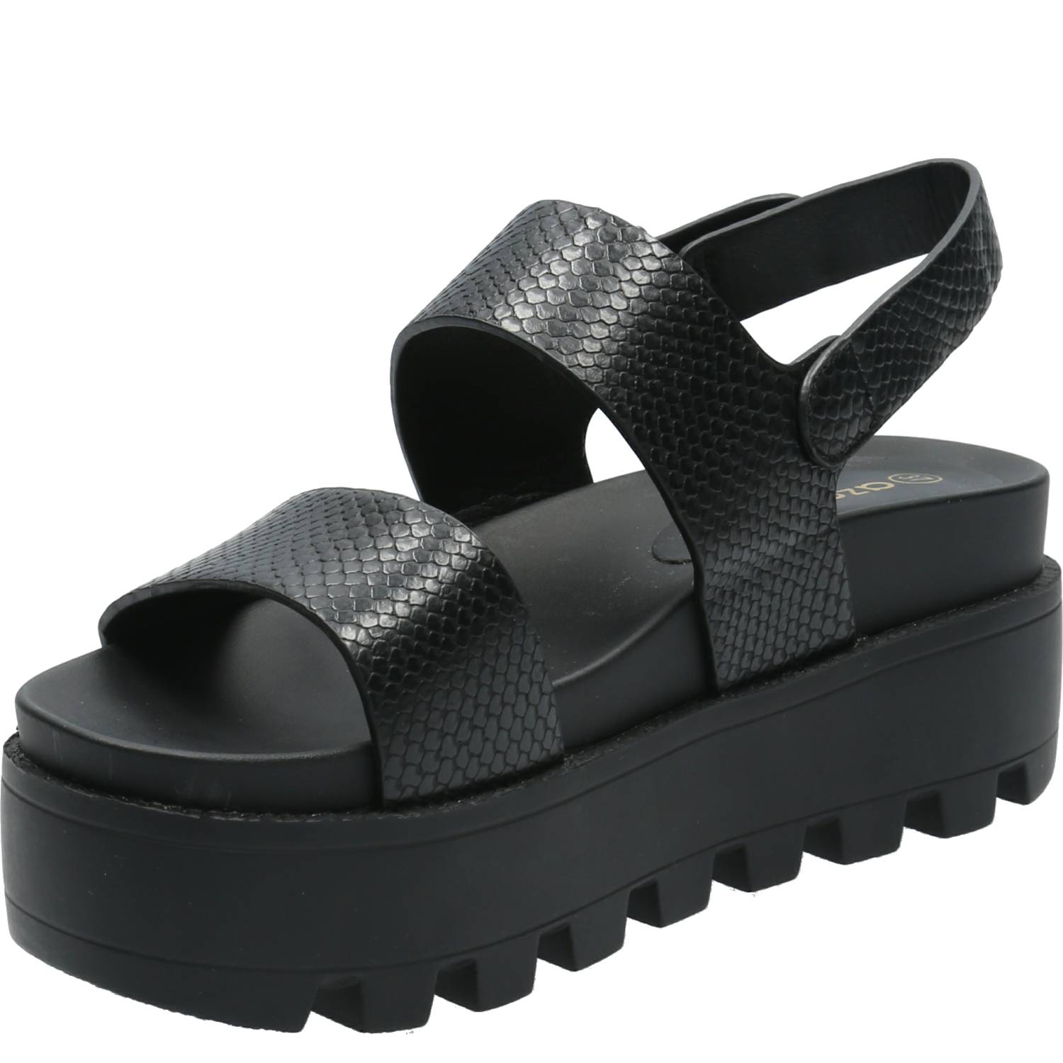 Sandalia Mujer Perfect Negro Azaleia