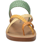 Sandalia Mujer Fannie Verde Azaleia