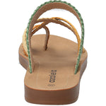 Sandalia Mujer Fannie Verde Azaleia