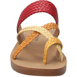 Sandalia Mujer Fannie Rojo Azaleia