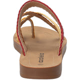 Sandalia Mujer Fannie Rojo Azaleia