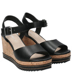 Sandalia Mujer Harmony Negro Azaleia