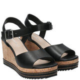 Sandalia Mujer Harmony Negro Azaleia