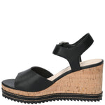Sandalia Mujer Harmony Negro Azaleia