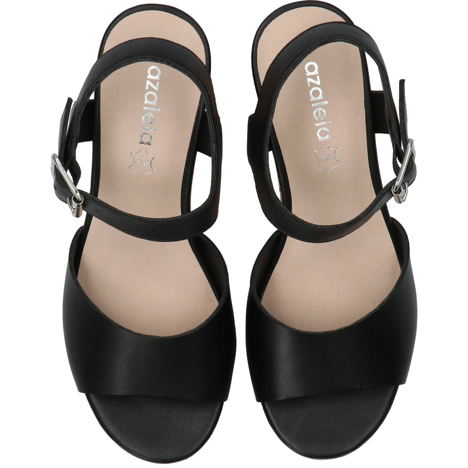 Sandalia Mujer Harmony Negro Azaleia