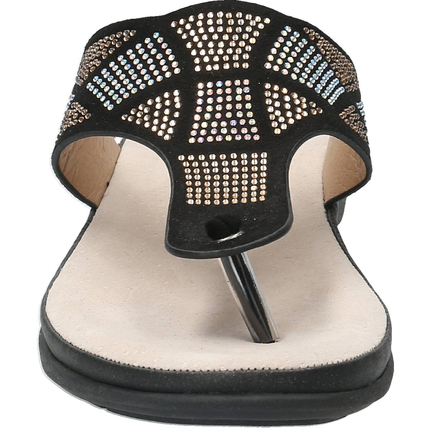Sandalia Mujer Maya Negro Azaleia