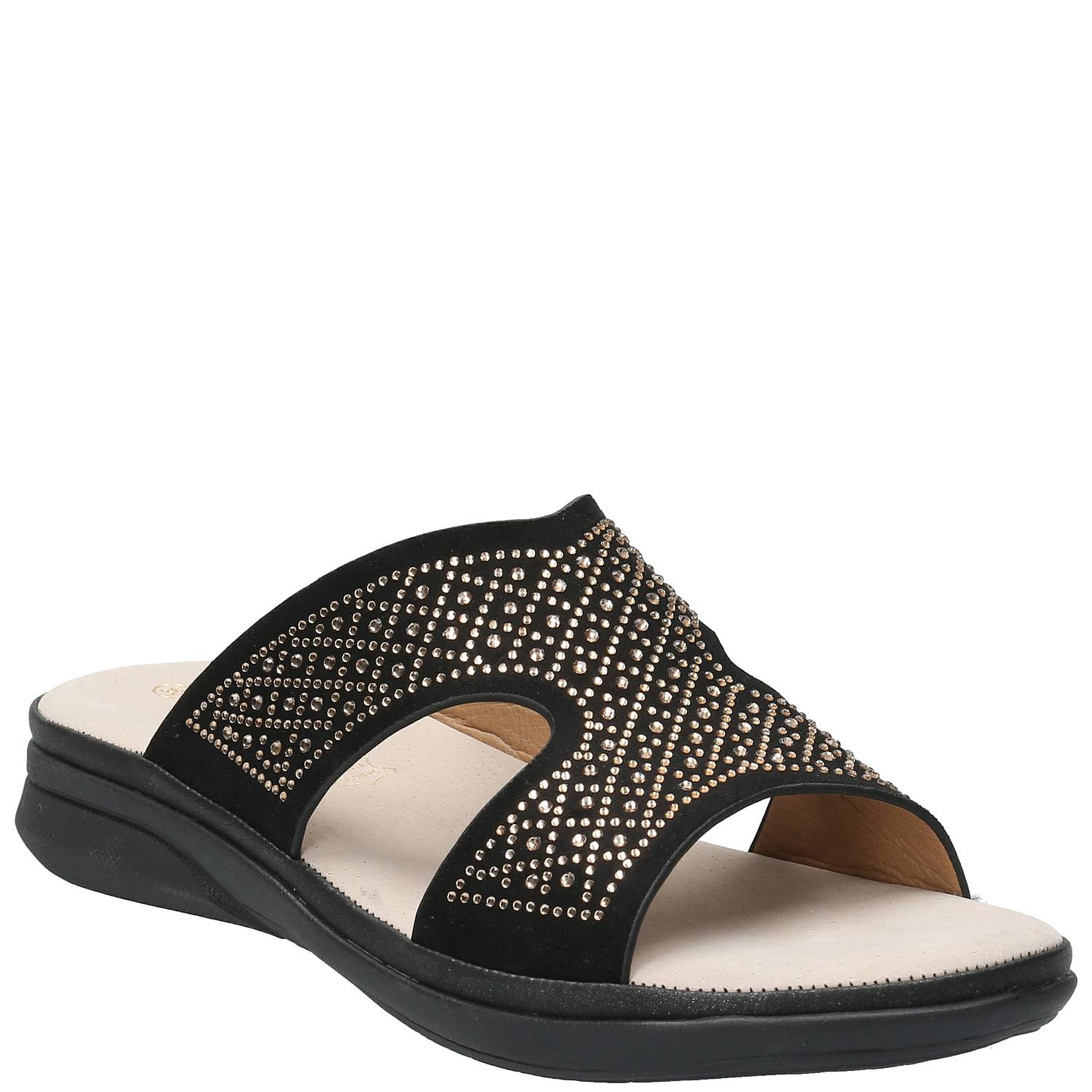 Sandalia Mujer Meagan Negro Azaleia