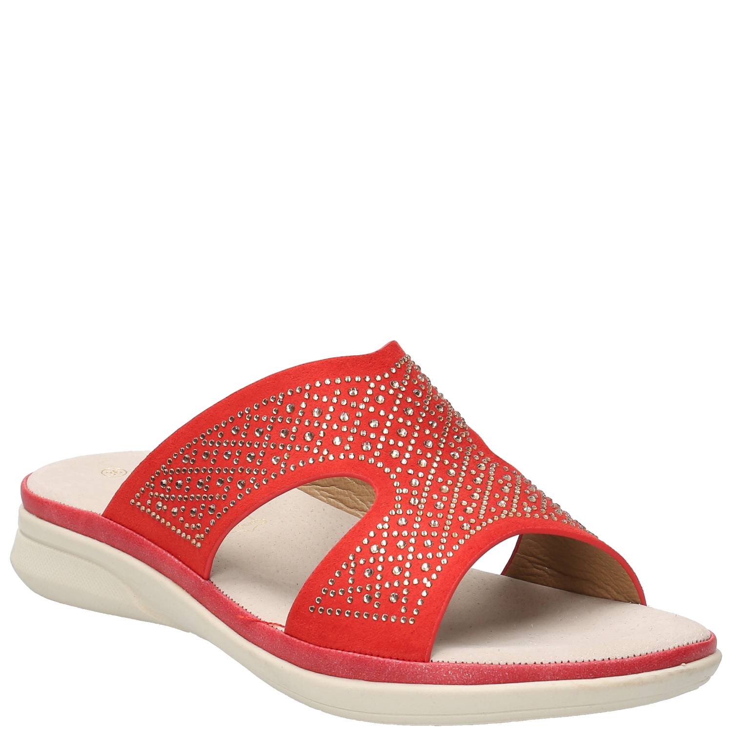 Sandalia Mujer Meagan Rojo Azaleia