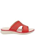 Sandalia Mujer Meagan Rojo Azaleia