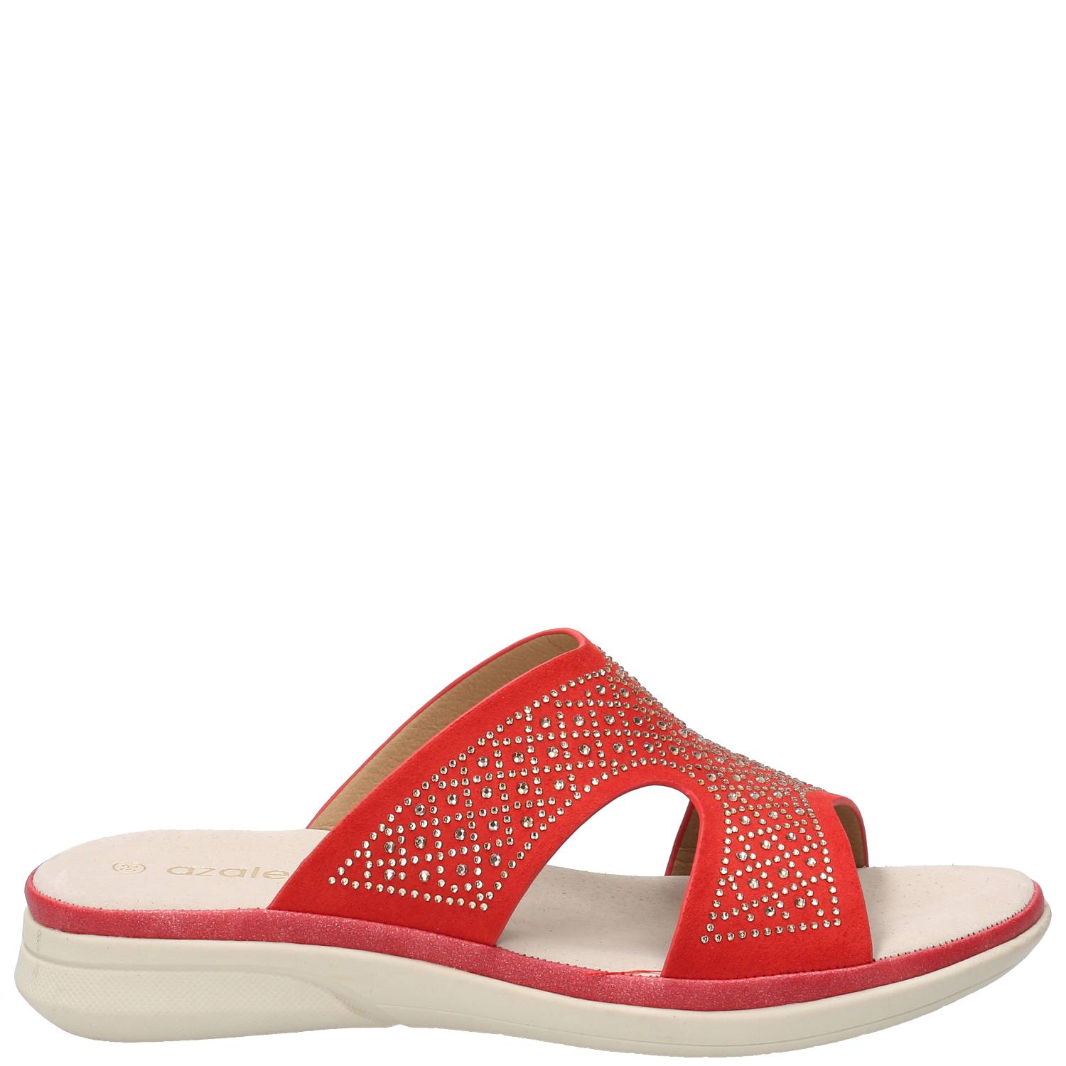 Sandalia Mujer Meagan Rojo Azaleia