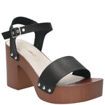 Sandalia Mujer Calisa Negro Azaleia