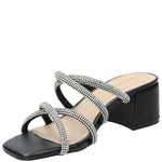 Sandalia Mujer Cadie Negro Azaleia