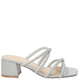 Sandalia Mujer Cadie Plateado Azaleia