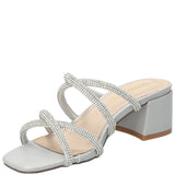 Sandalia Mujer Cadie Plateado Azaleia