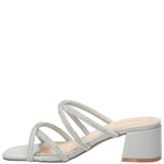 Sandalia Mujer Cadie Plateado Azaleia