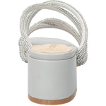 Sandalia Mujer Cadie Plateado Azaleia