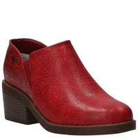 Botín Mujer Kaia Rojo Azaleia