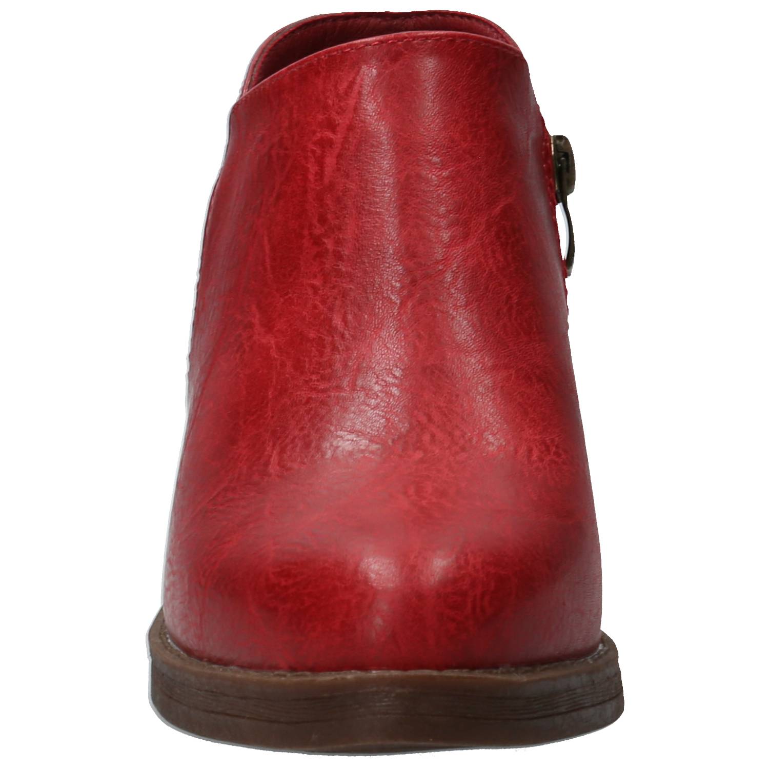 Botín Mujer Kaia Rojo Azaleia