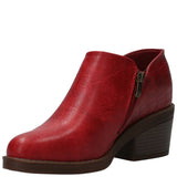 Botín Mujer Kaia Rojo Azaleia