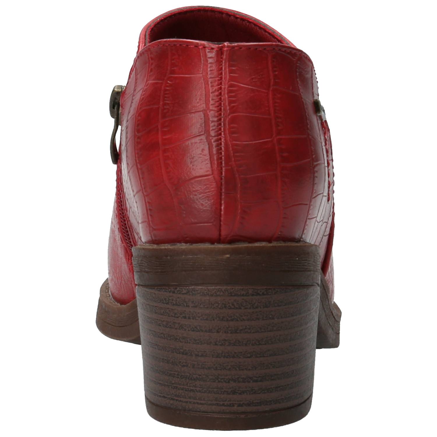 Botín Mujer Kaia Rojo Azaleia