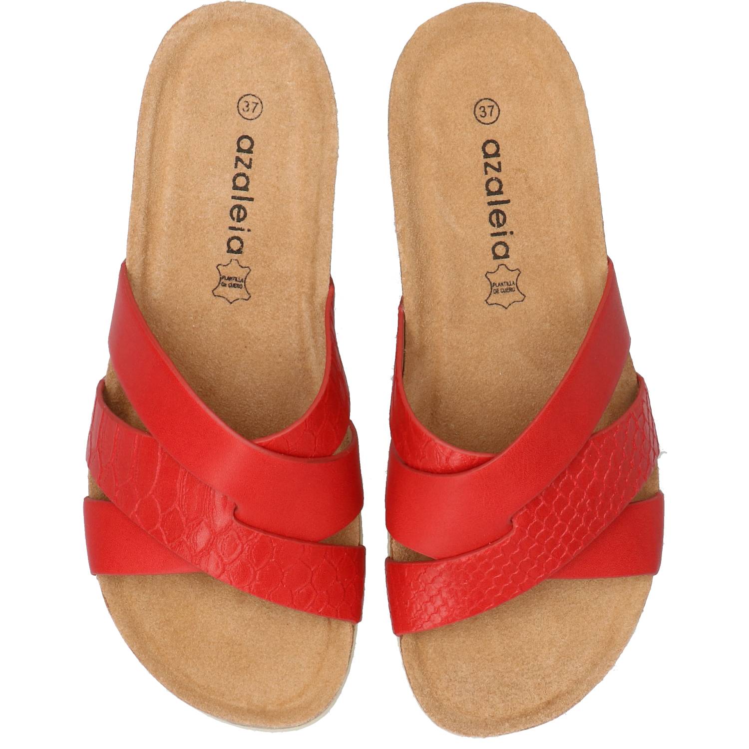 Sandalia Mujer Layna Rojo Azaleia