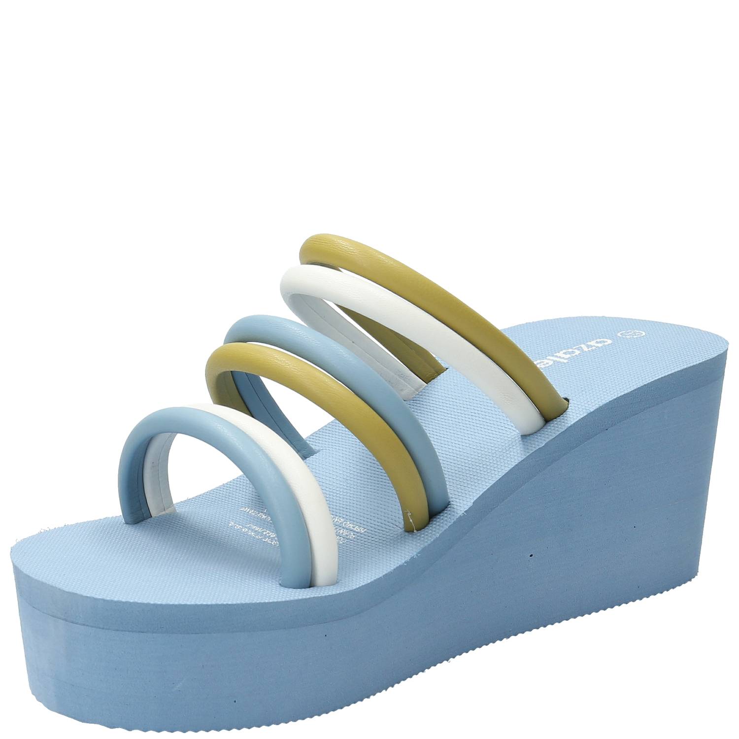 Sandalia Mujer Petra Azul Azaleia