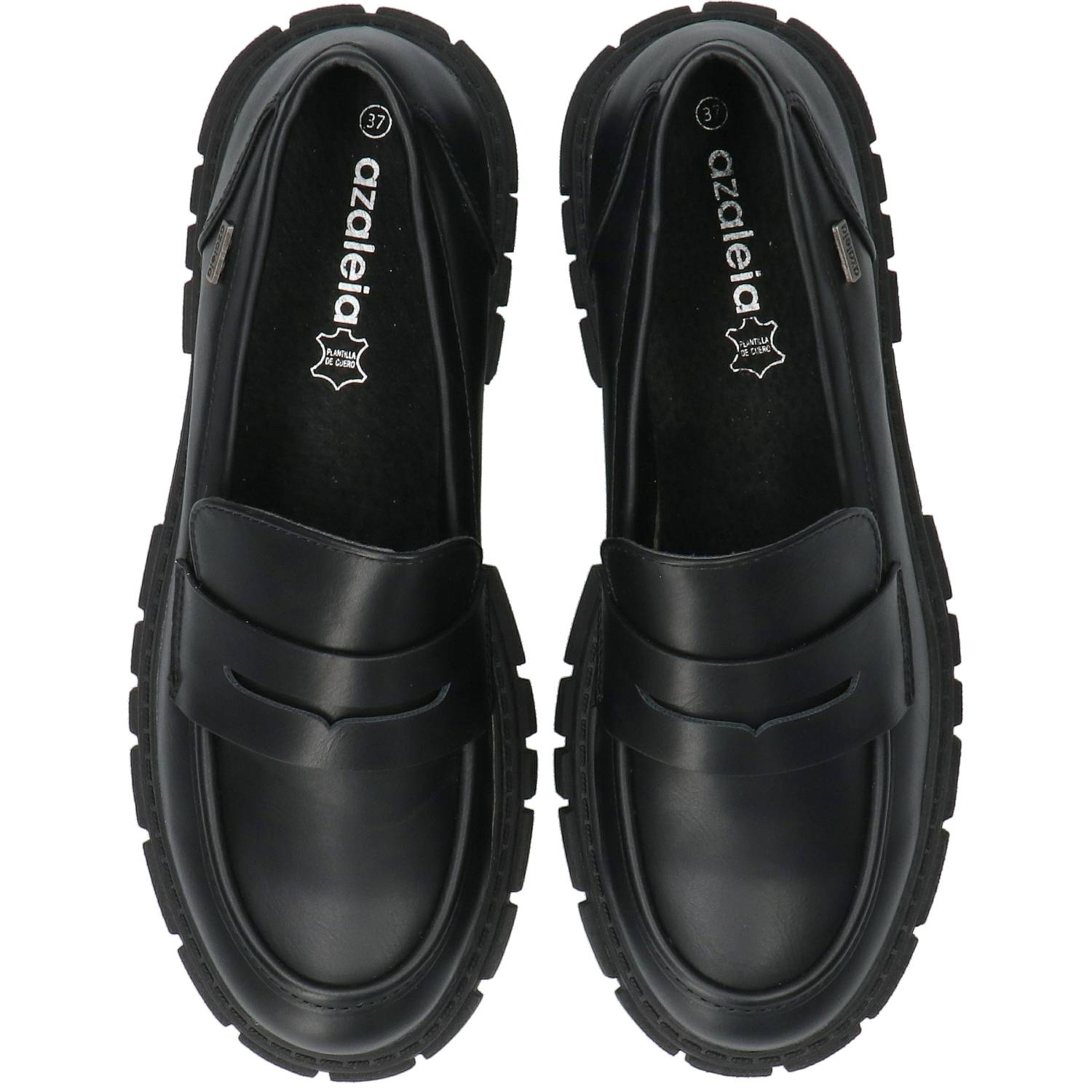 Mocasín Mujer Kiersten Negro Azaleia