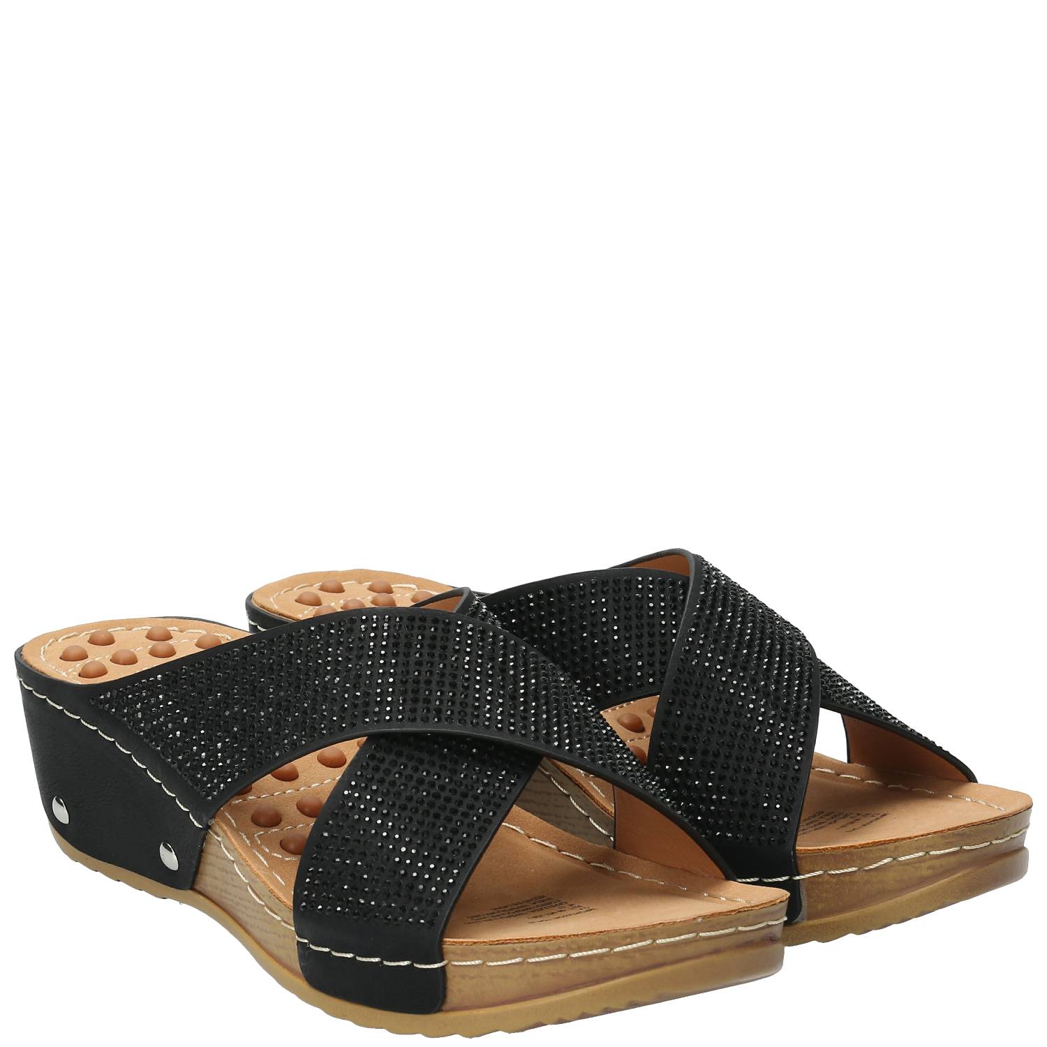 Sandalia Mujer Urania Negro Azaleia