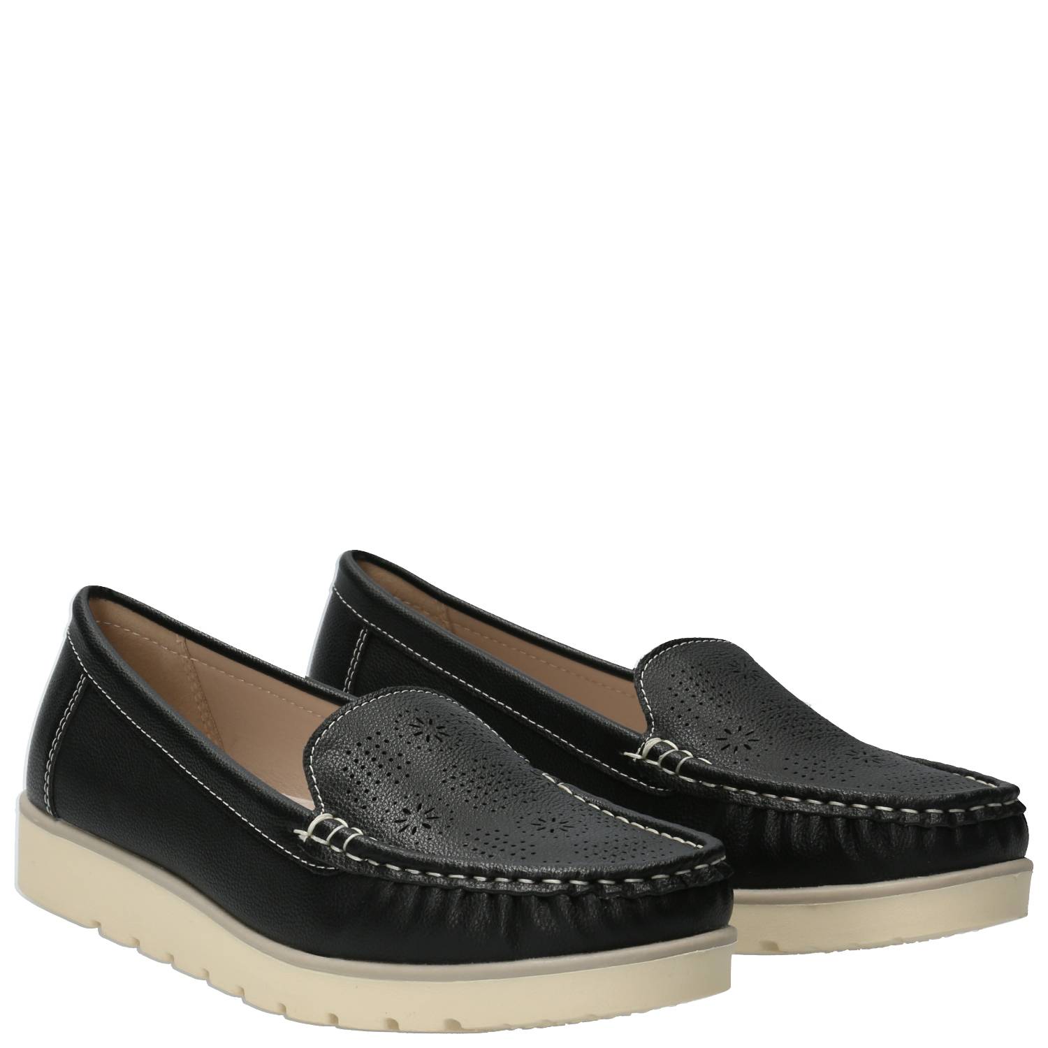 Mocasín Mujer Xandra Negro Azaleia