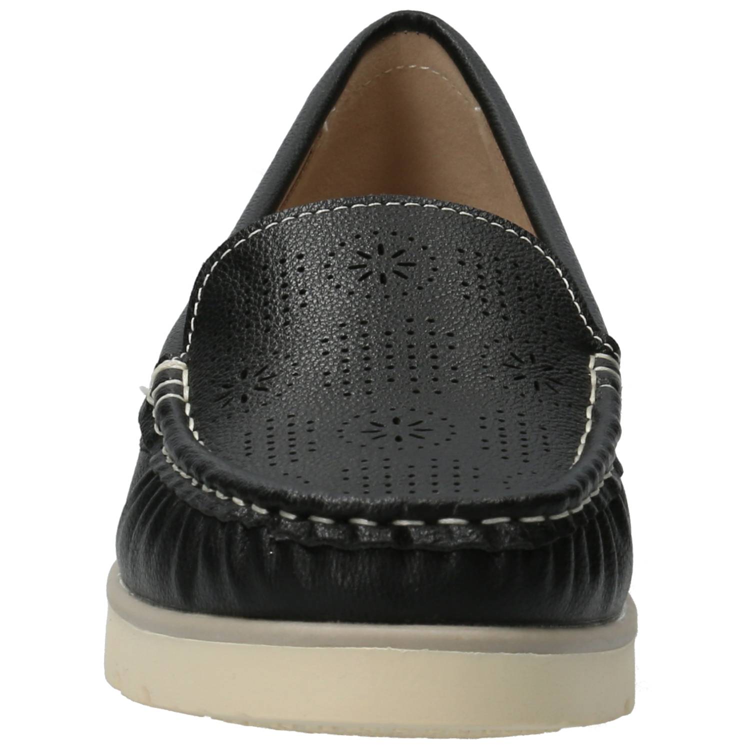 Mocasín Mujer Xandra Negro Azaleia