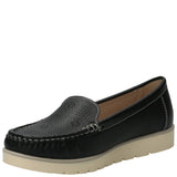 Mocasín Mujer Xandra Negro Azaleia