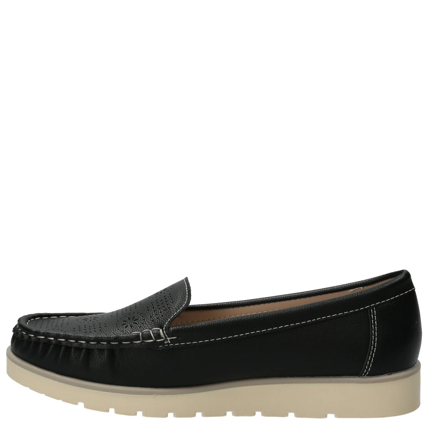 Mocasín Mujer Xandra Negro Azaleia