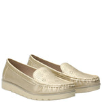 Mocasín Mujer Xandra Dorado Azaleia