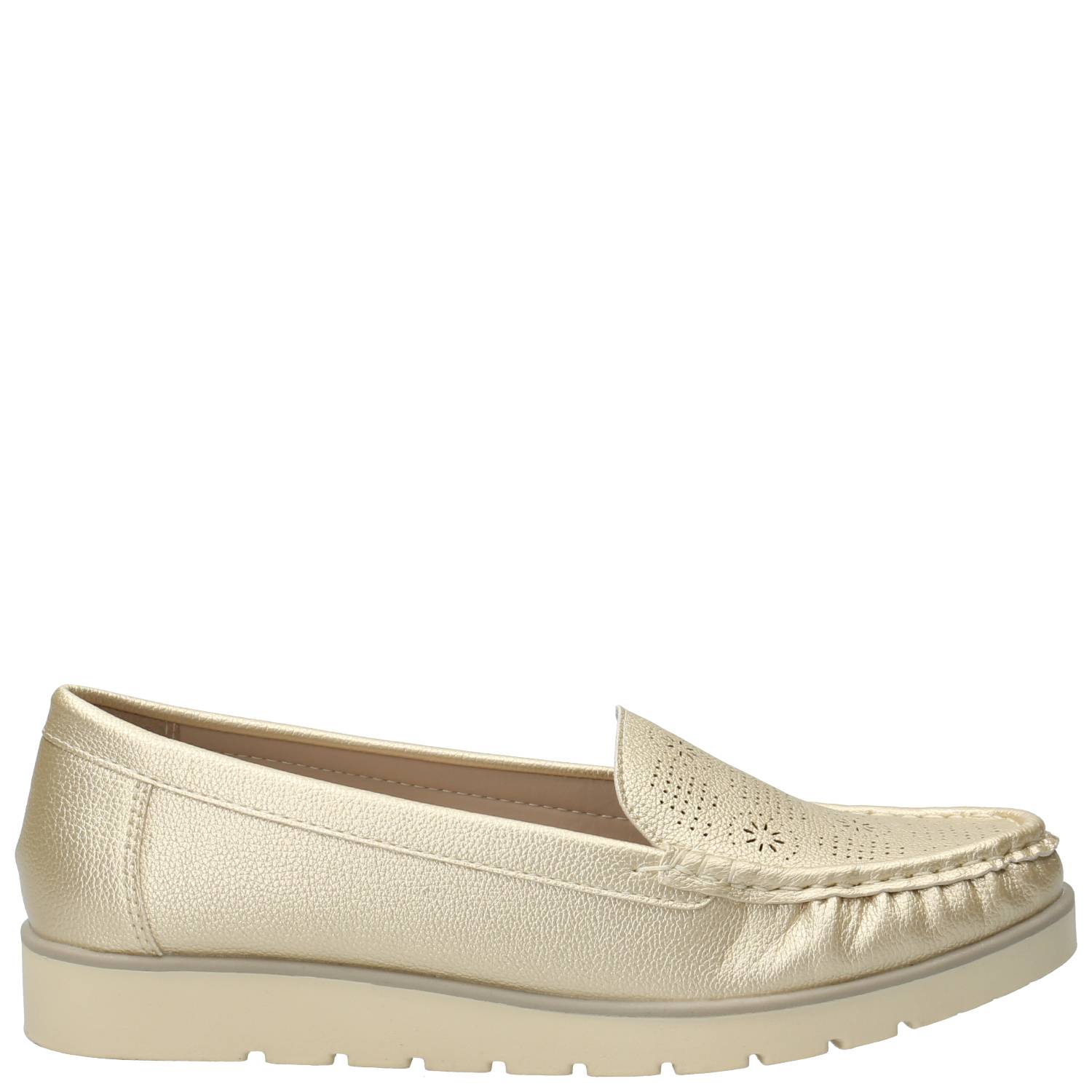 Mocasín Mujer Xandra Dorado Azaleia