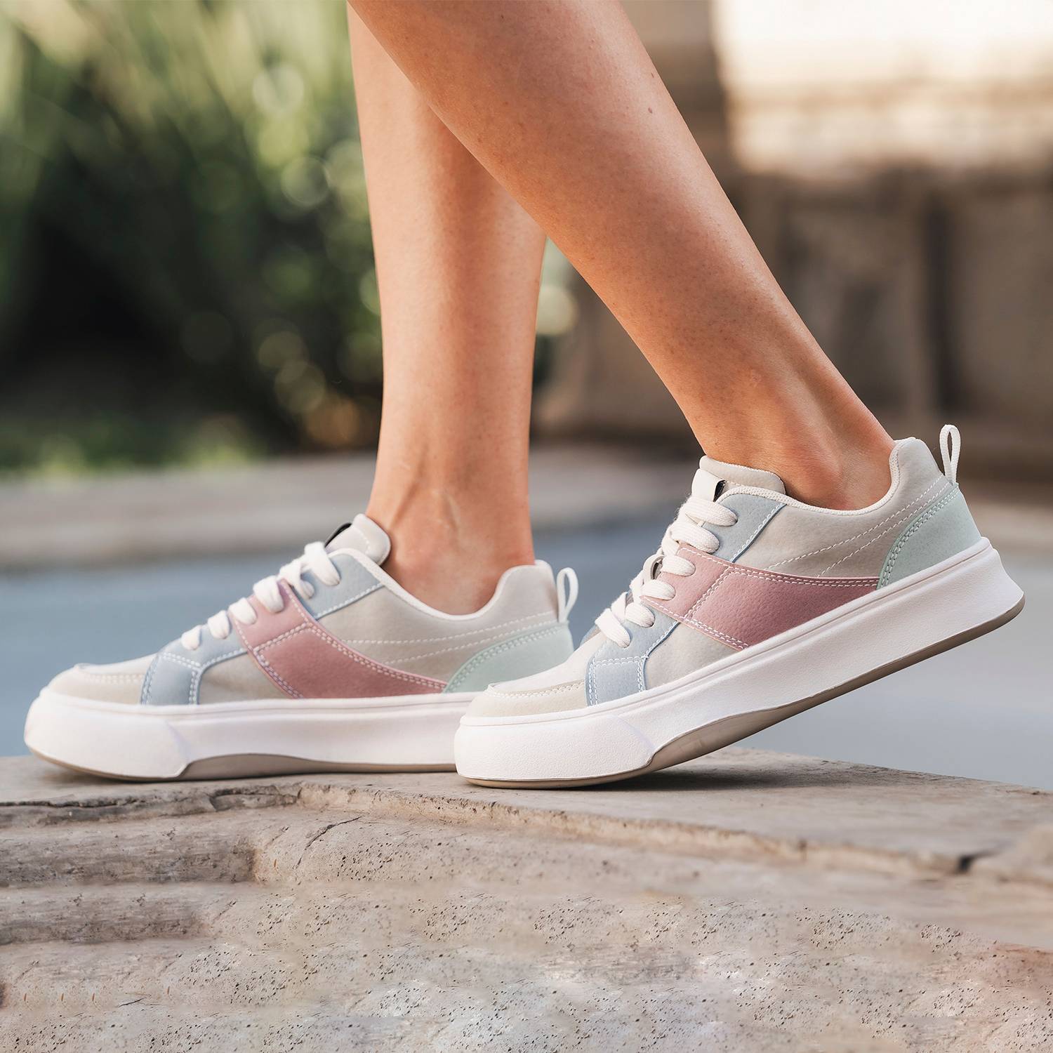 Zapatilla Mujer Anastasia Rosado Azaleia