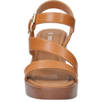 Sandalia Mujer Chloe Cognac Azaleia