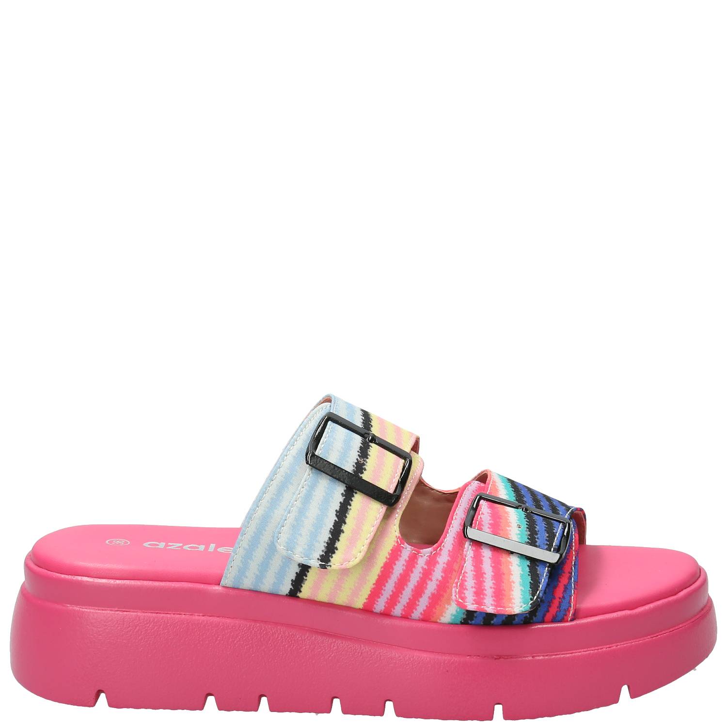 Sandalia Mujer Nora Rayas/Stripes Azaleia