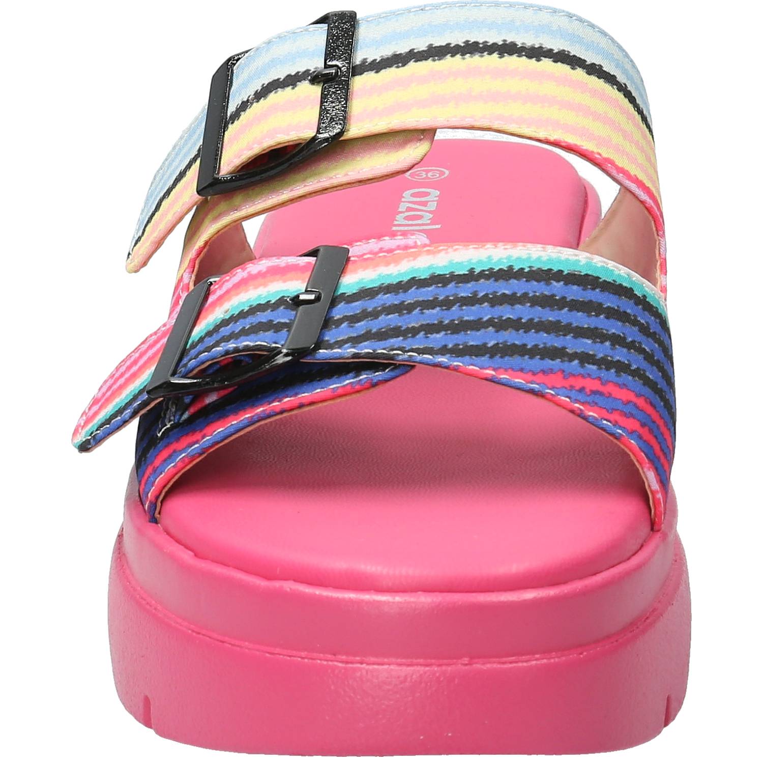 Sandalia Mujer Nora Rayas/Stripes Azaleia