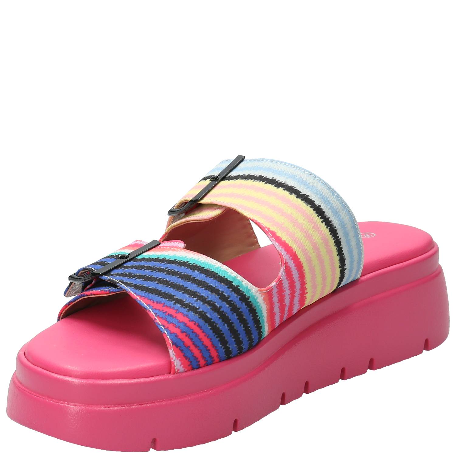 Sandalia Mujer Nora Rayas/Stripes Azaleia