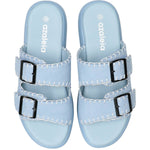 Sandalia Mujer Orelle Celeste Azaleia