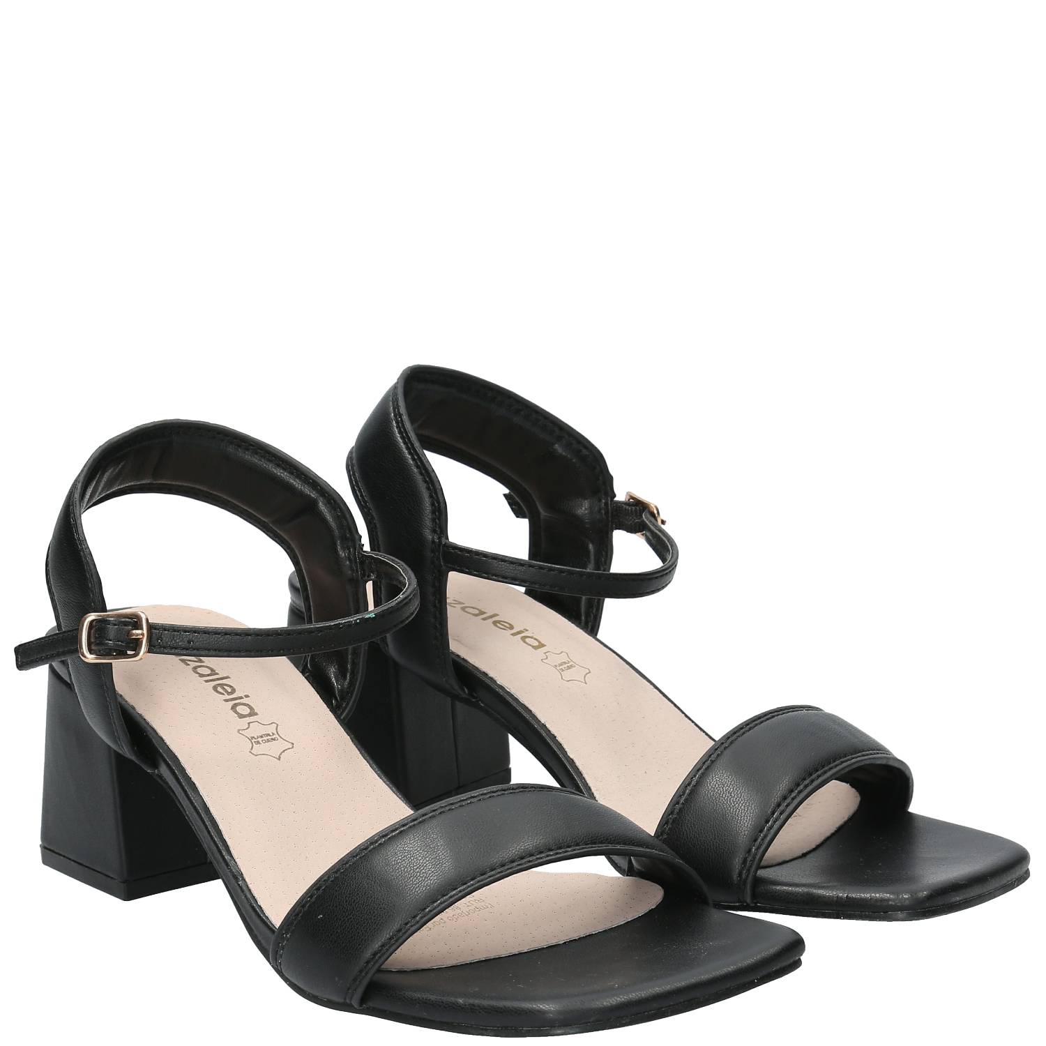 Sandalia Mujer Lindy Negro Azaleia