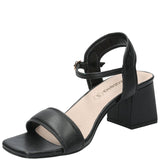 Sandalia Mujer Lindy Negro Azaleia