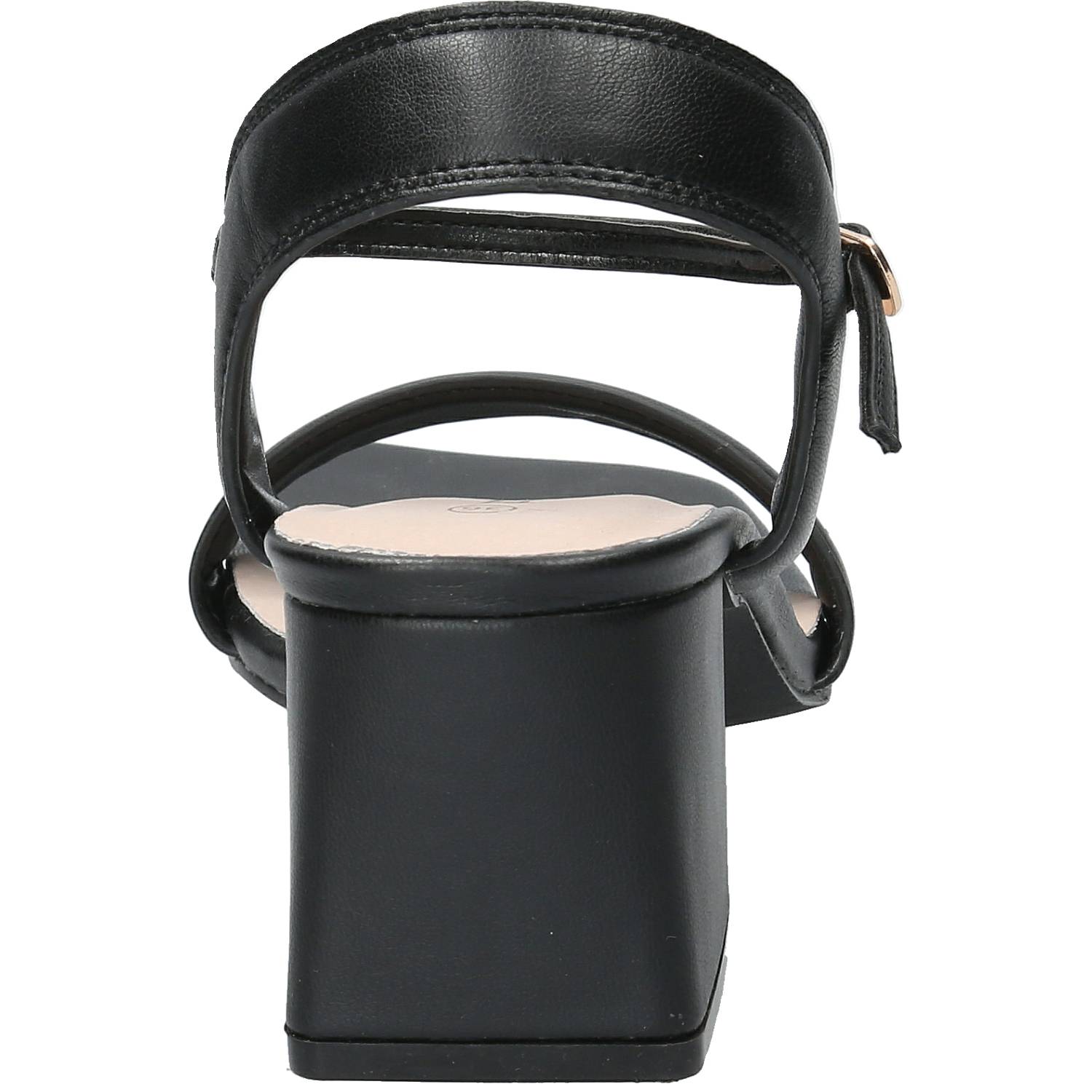 Sandalia Mujer Lindy Negro Azaleia