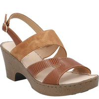 Sandalia Mujer Constant Café Azaleia