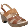 Sandalia Mujer Constant Café Azaleia
