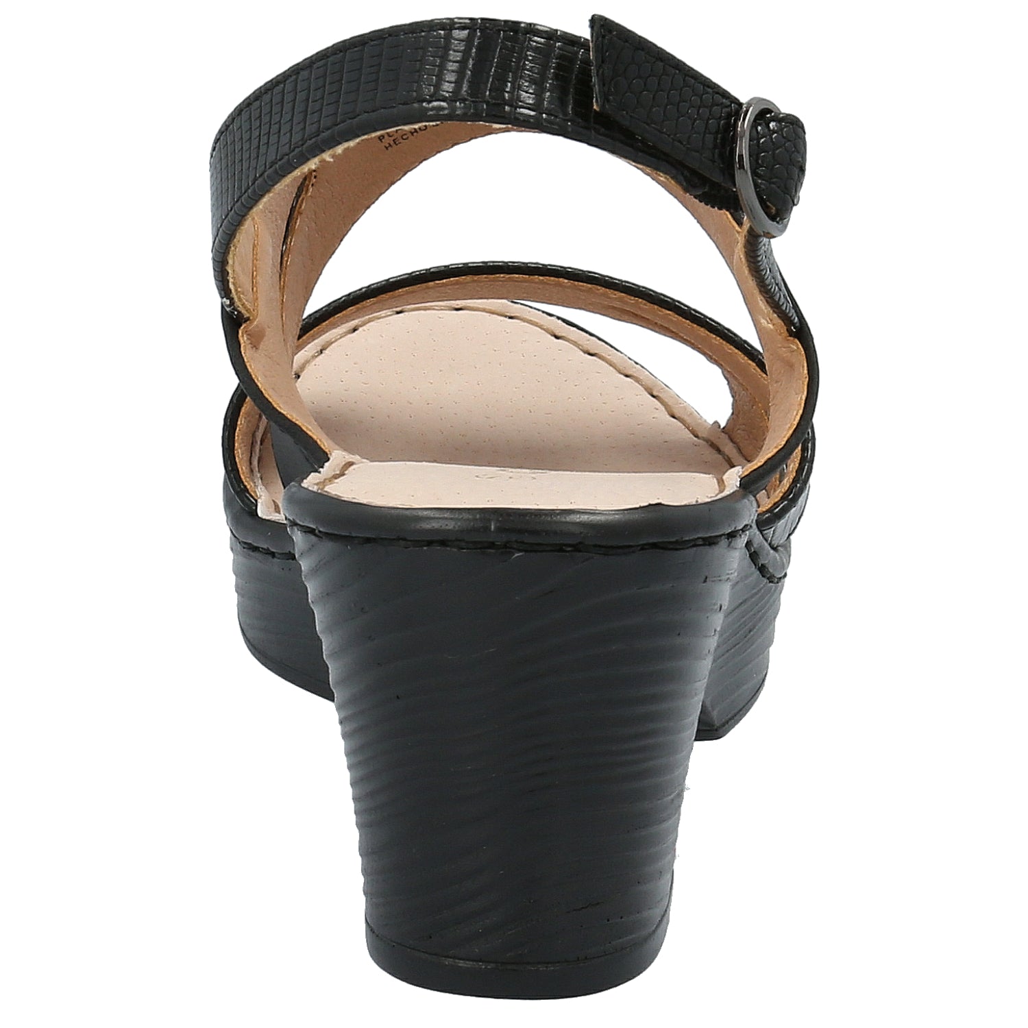 Sandalia Mujer Constant Negro Azaleia