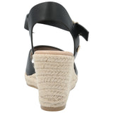 Sandalia Mujer Blu Negro Azaleia