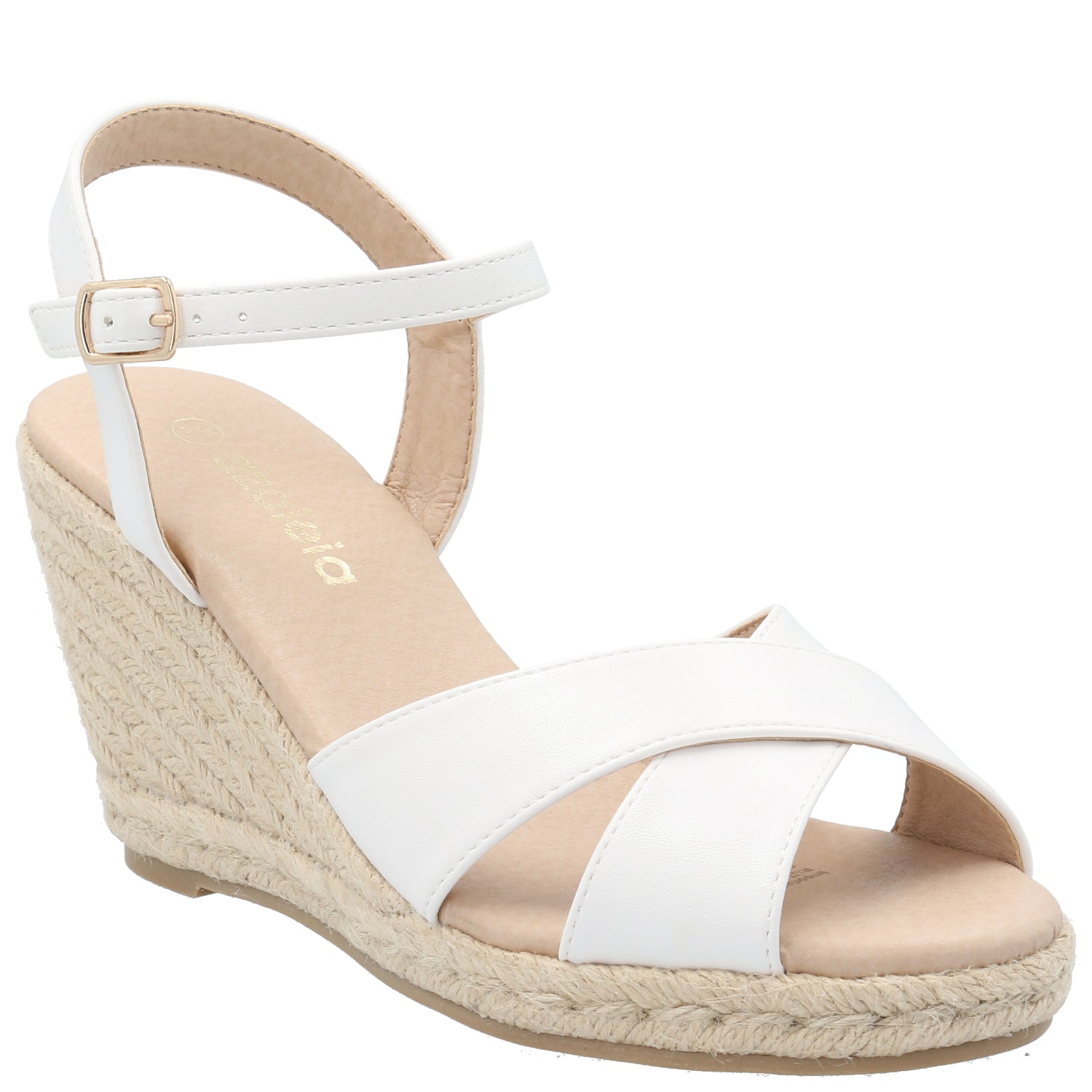 Sandalia Mujer Sasha Blanco Azaleia