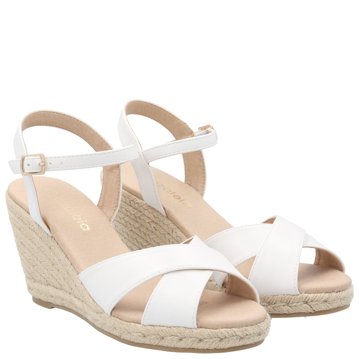 Sandalia Mujer Sasha Blanco Azaleia